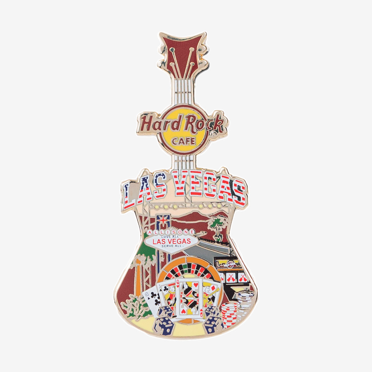 Guitar V20 City Tee Pin image number 1